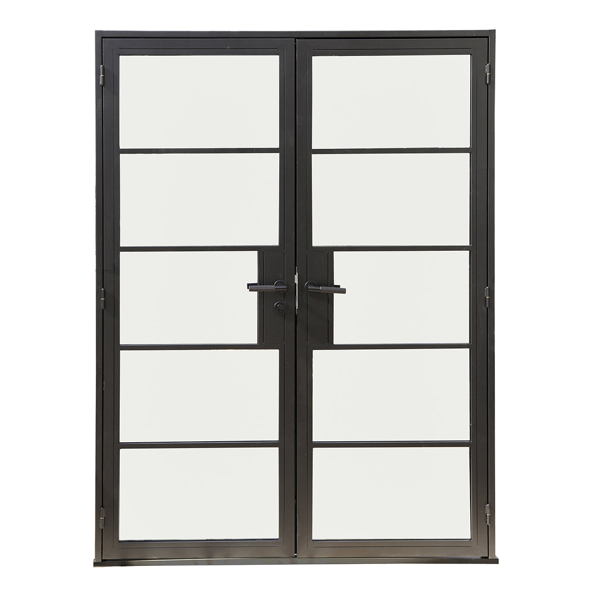 5 Lite Double Steel Door, 60x80"