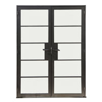 5 Lite Double Steel Door (60x96")