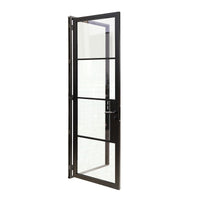 4 Lite Modern Single Steel Door