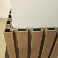Fluted Panel Teak Edge Trim