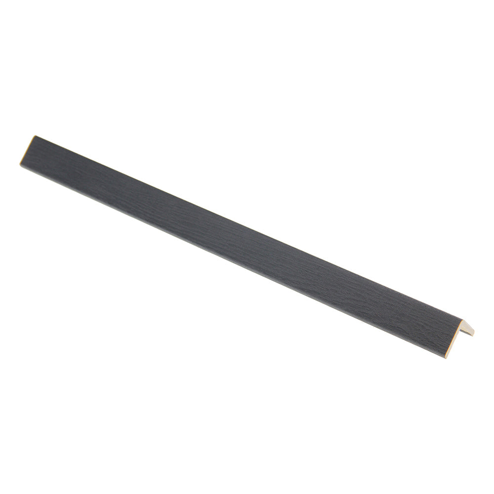 WPC corner trim, black ebony