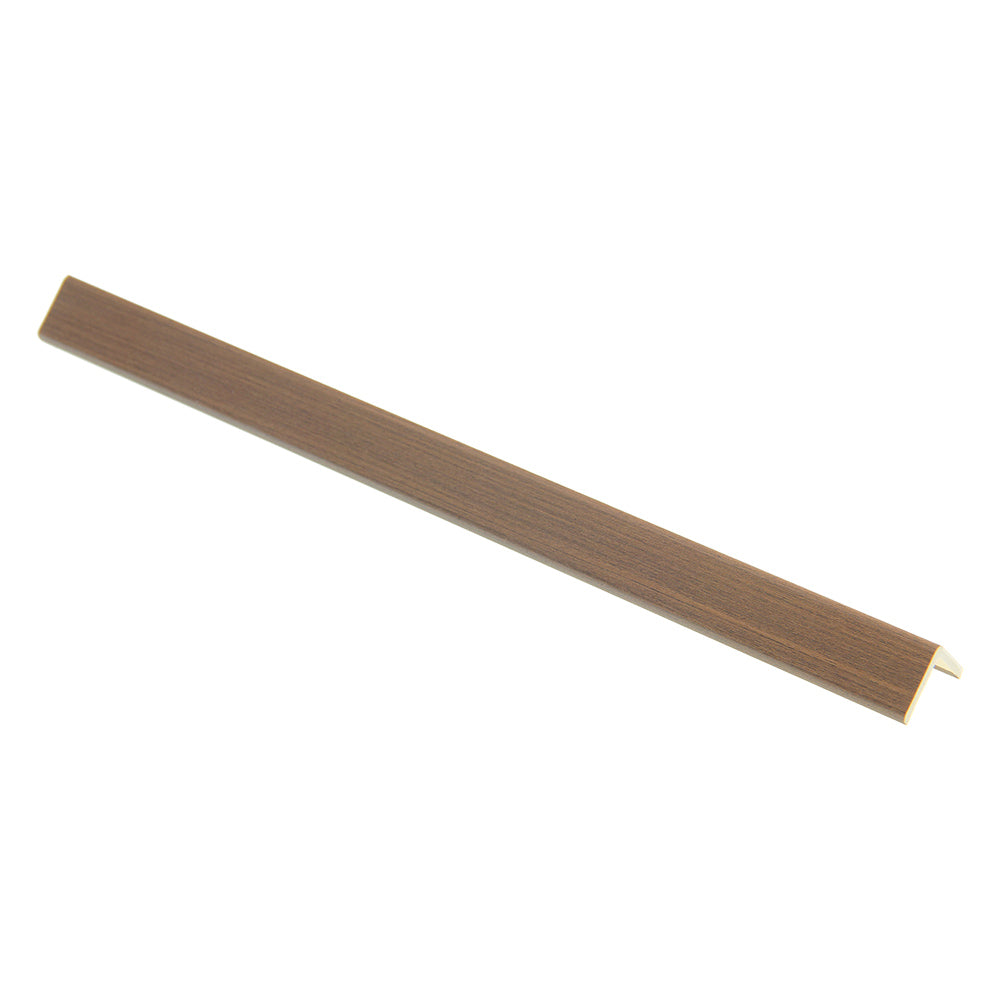 WPC corner trim, brown chestnut