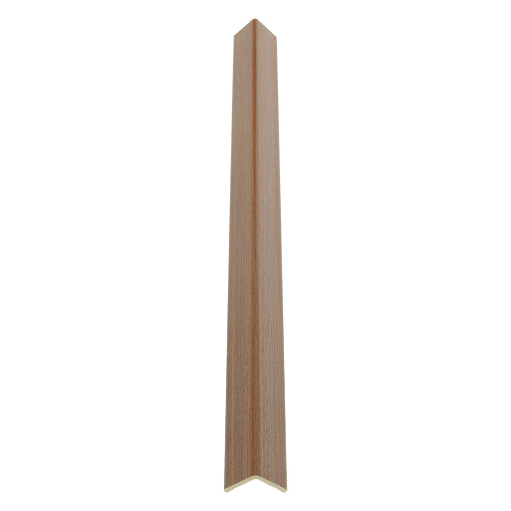 WPC corner trim, brown chestnut