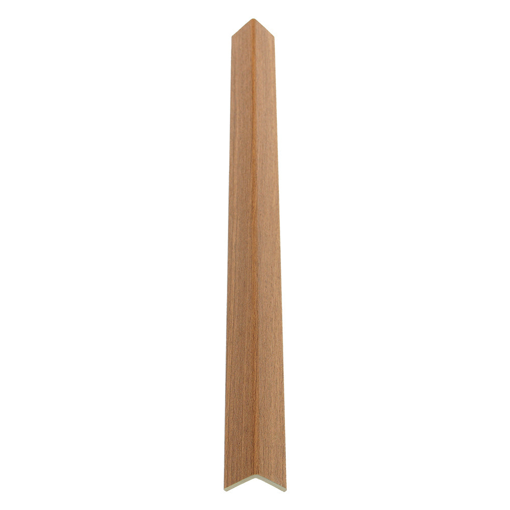 WPC corner trim, sandalwood