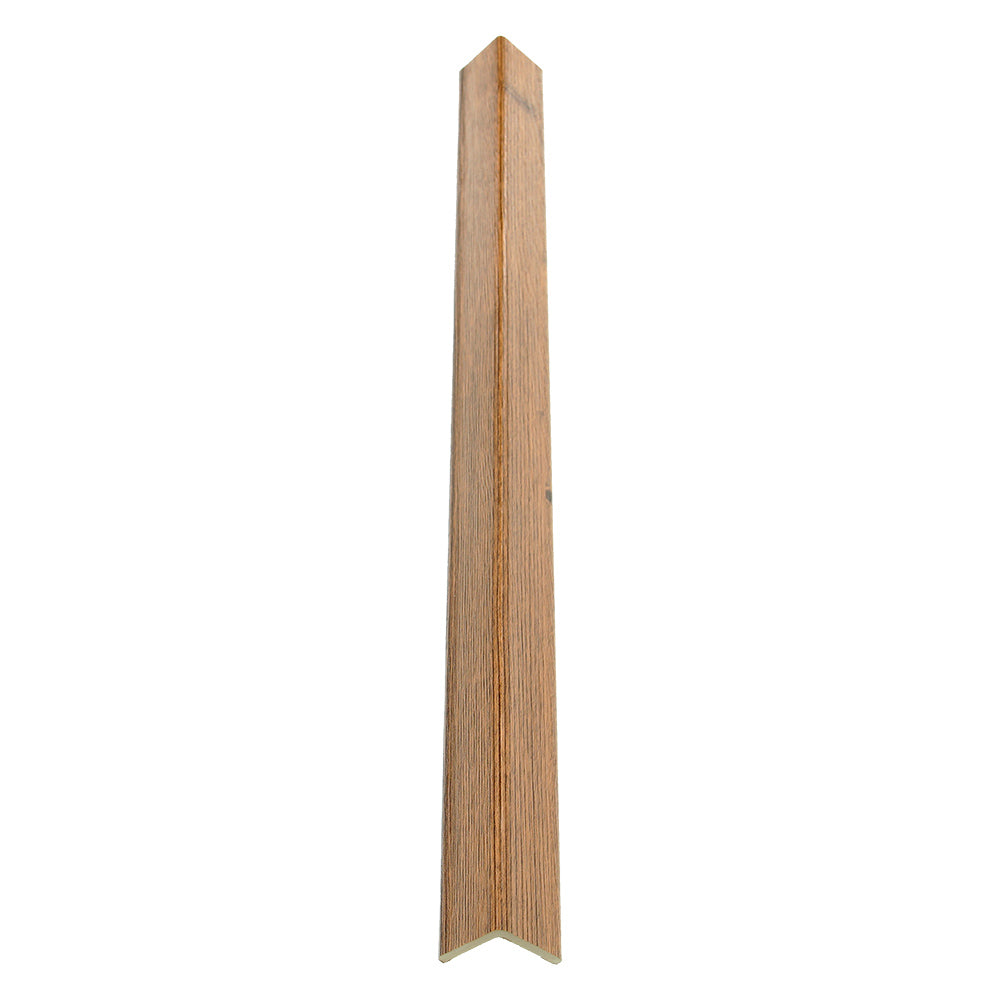 WPC corner trim, teak