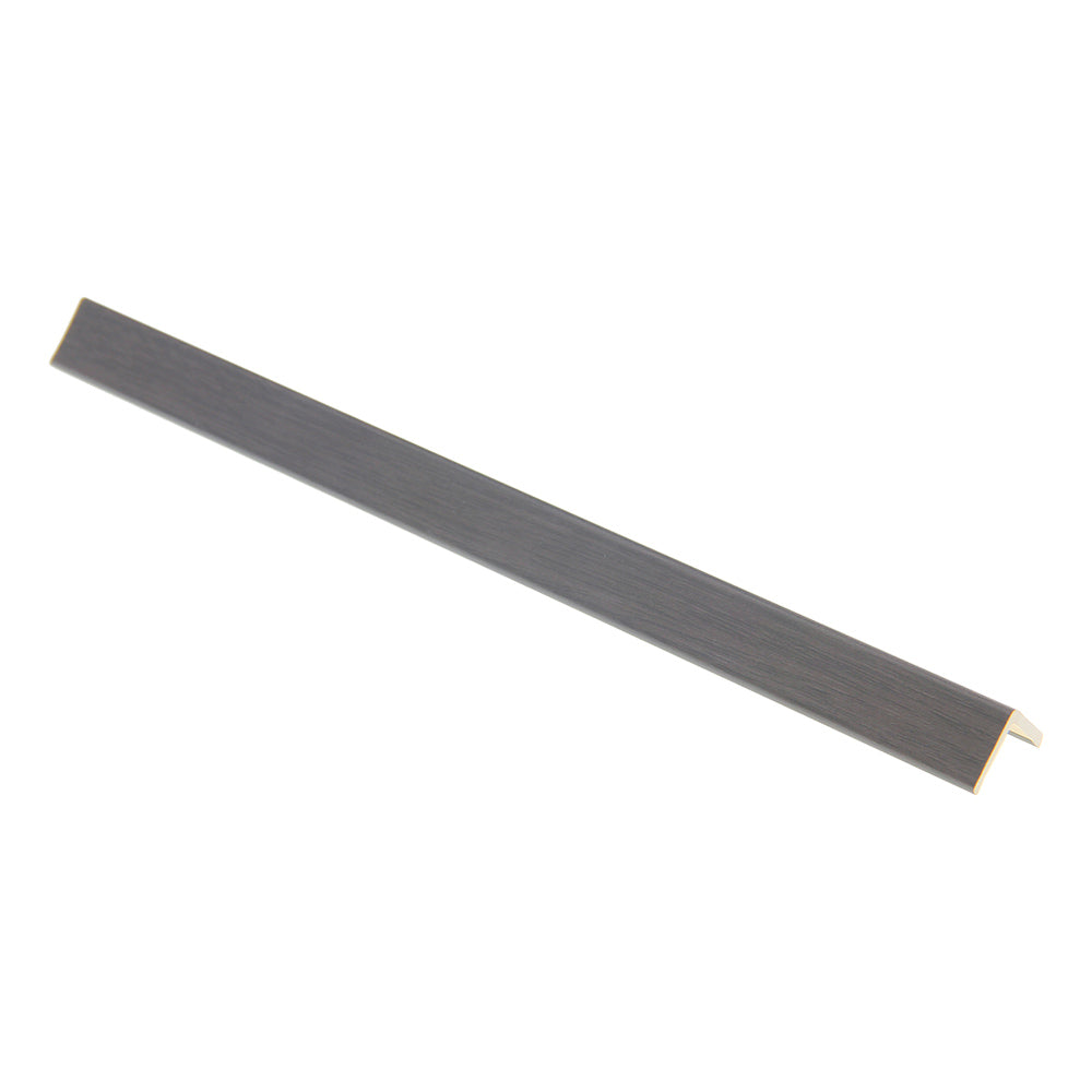 WPC Corner Trim Wall Panel, Wood Black