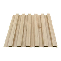 WPC Fluted Slat Wall Panel in Butternut image 3