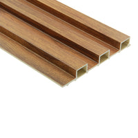 WPC Fluted Slat Wall Panel Ebony