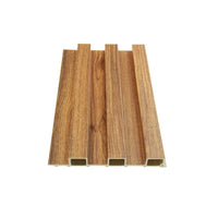 Image of WPC Fluted Slat Wall Panel Ebony