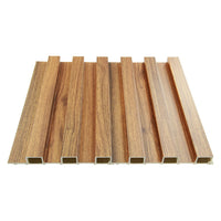 WPC Fluted Slat Wall Panel Ebony 2