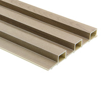 Image WPC Fluted Slat Wall Panel in Nordicwood