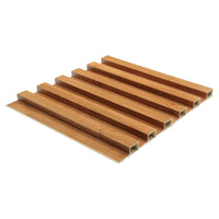 Image of WPC Fluted Slat Wall Panel Pine