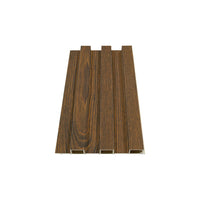 WPC Fluted Slat Wall Panel Walnut 2