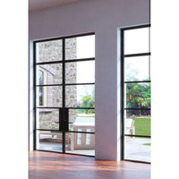 5 Lite Double Steel Door, 60x80