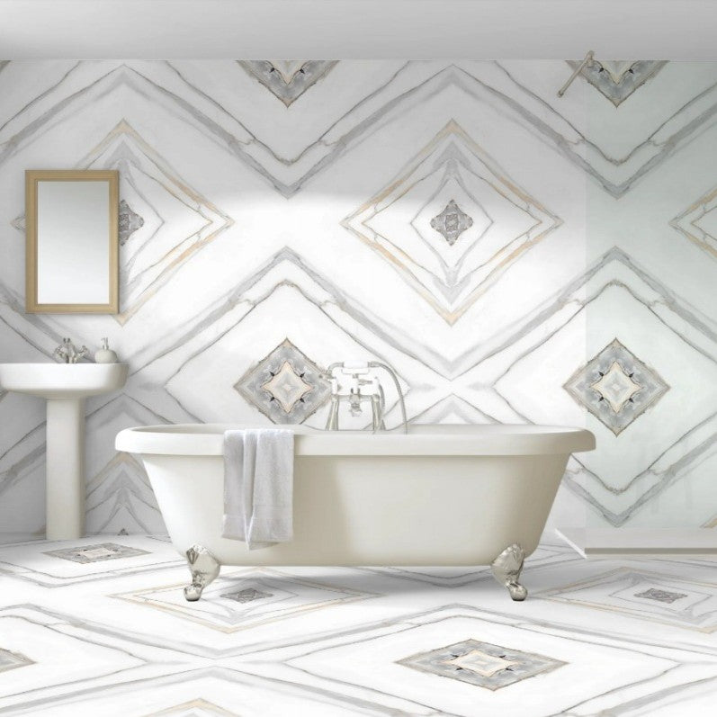 Atlas White Tile – Modern Simplicity & Superior Durability