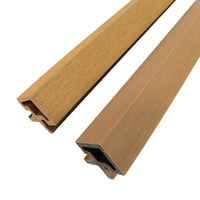 Fluted Panel Teak Corner Trim