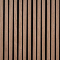 Luxury Acoustic Wall Panel, Raw White Oak