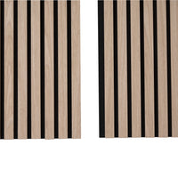Luxury Acoustic Wall Panel, Raw White Oak