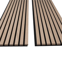 Luxury Acoustic Wall Panel, Raw White Oak