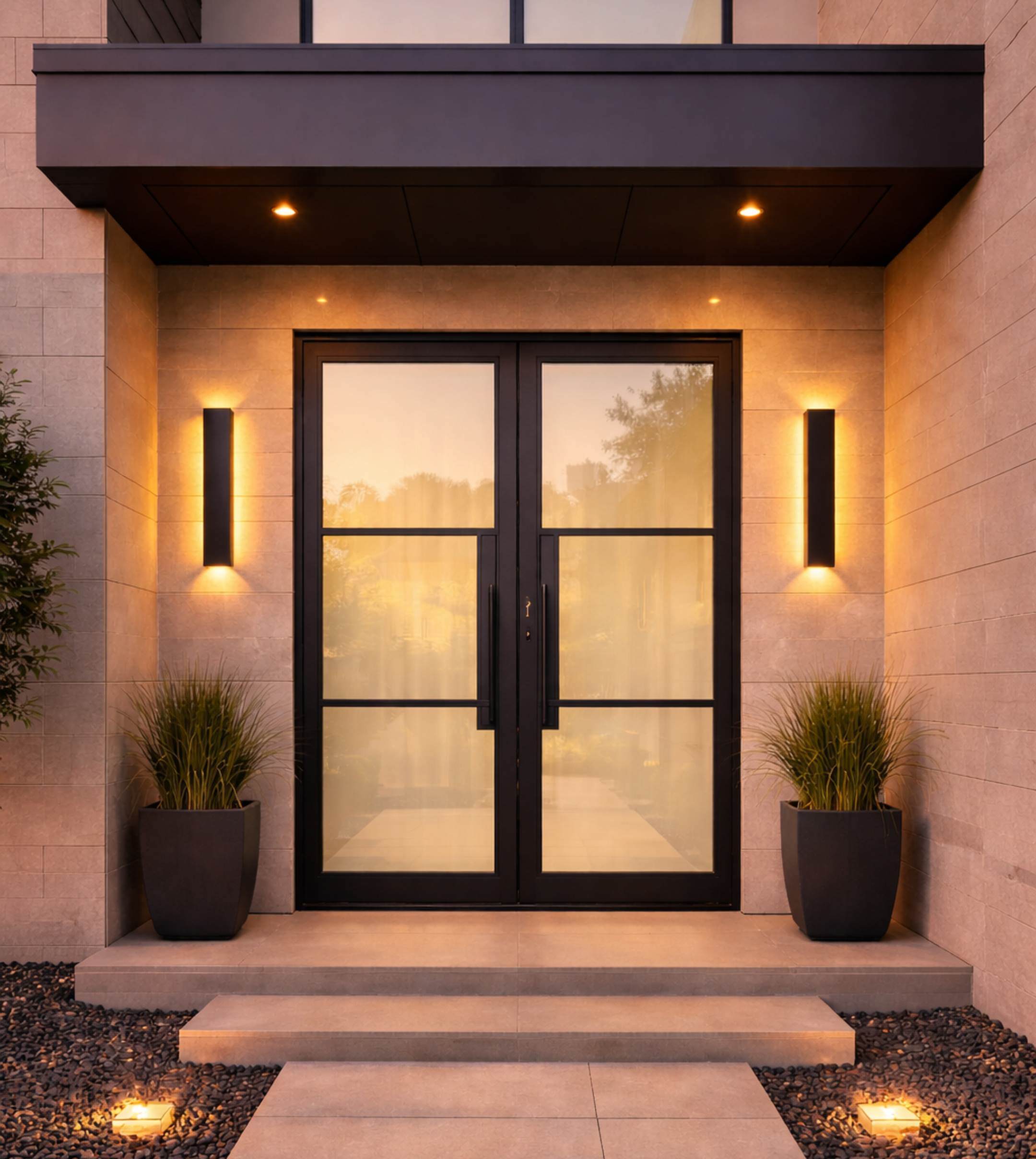 Lite 3 - Double | Steel French Doors