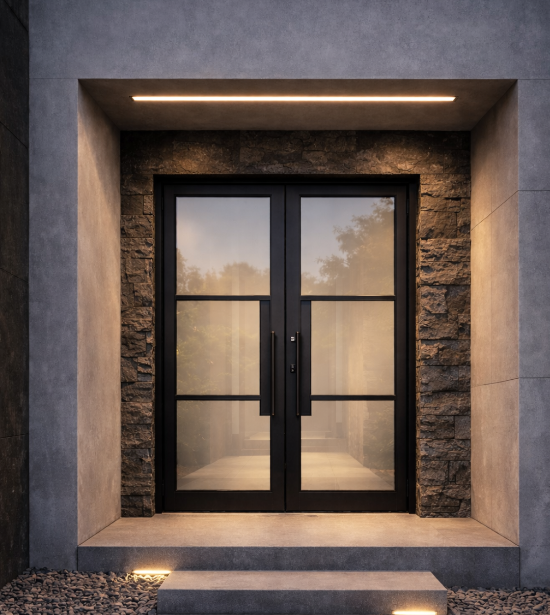 Lite 3 - Double | Steel French Door