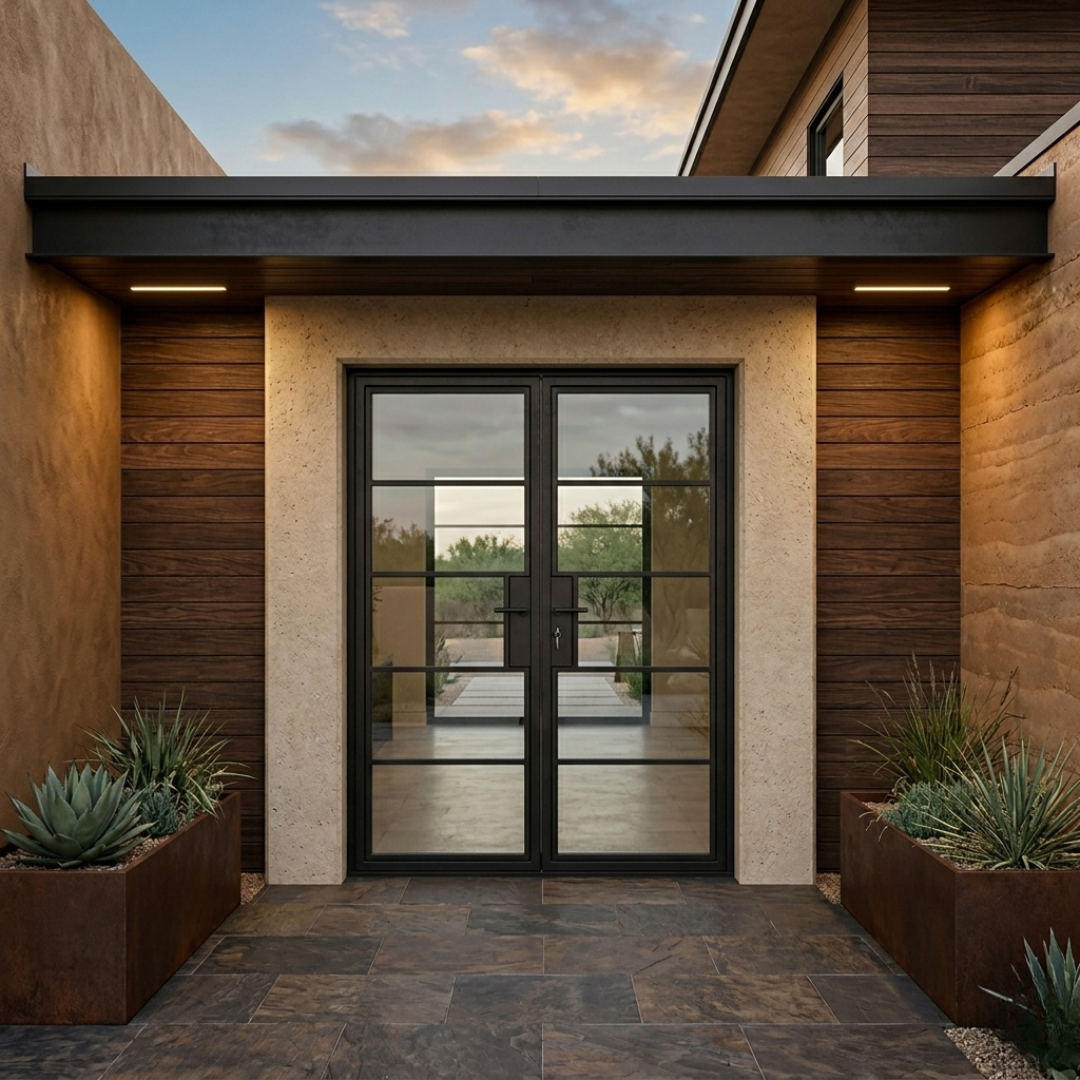 Lite 5 - Double | Steel French Door