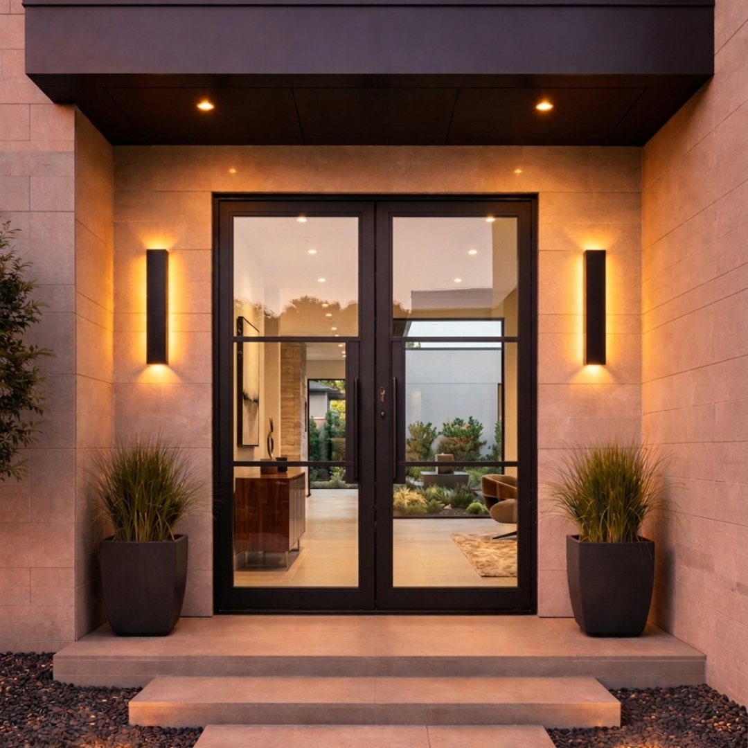 Lite 3 - Double | Steel French Doors