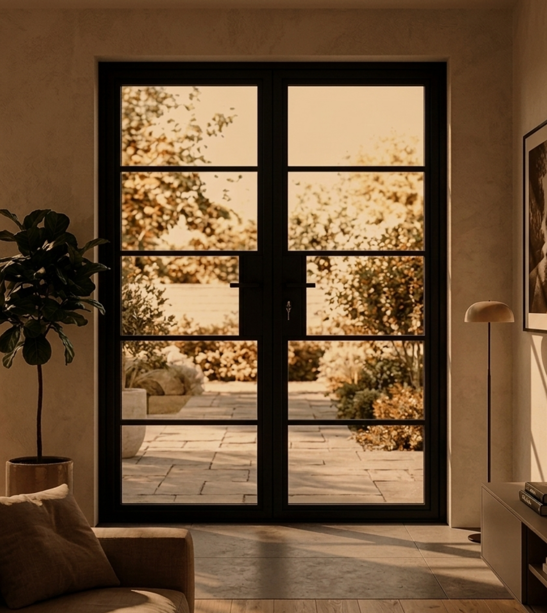 Lite 5 - Double | Steel French Door