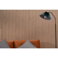 Luxury Acoustic Wall Panel, White Oak & Grey Felt