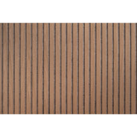 Luxury Acoustic Wall Panel, White Oak & Grey Felt