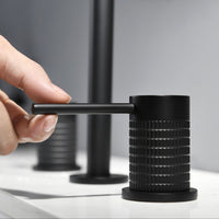 Image of  Dilusso Beasley 1.2 GPM Widespread Bathroom Faucet in Matte Black