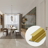 Aluminium I Shape Trim Veneered Wall Panel