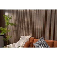 Luxury Acoustic Wall Panel, Light Brown Oak