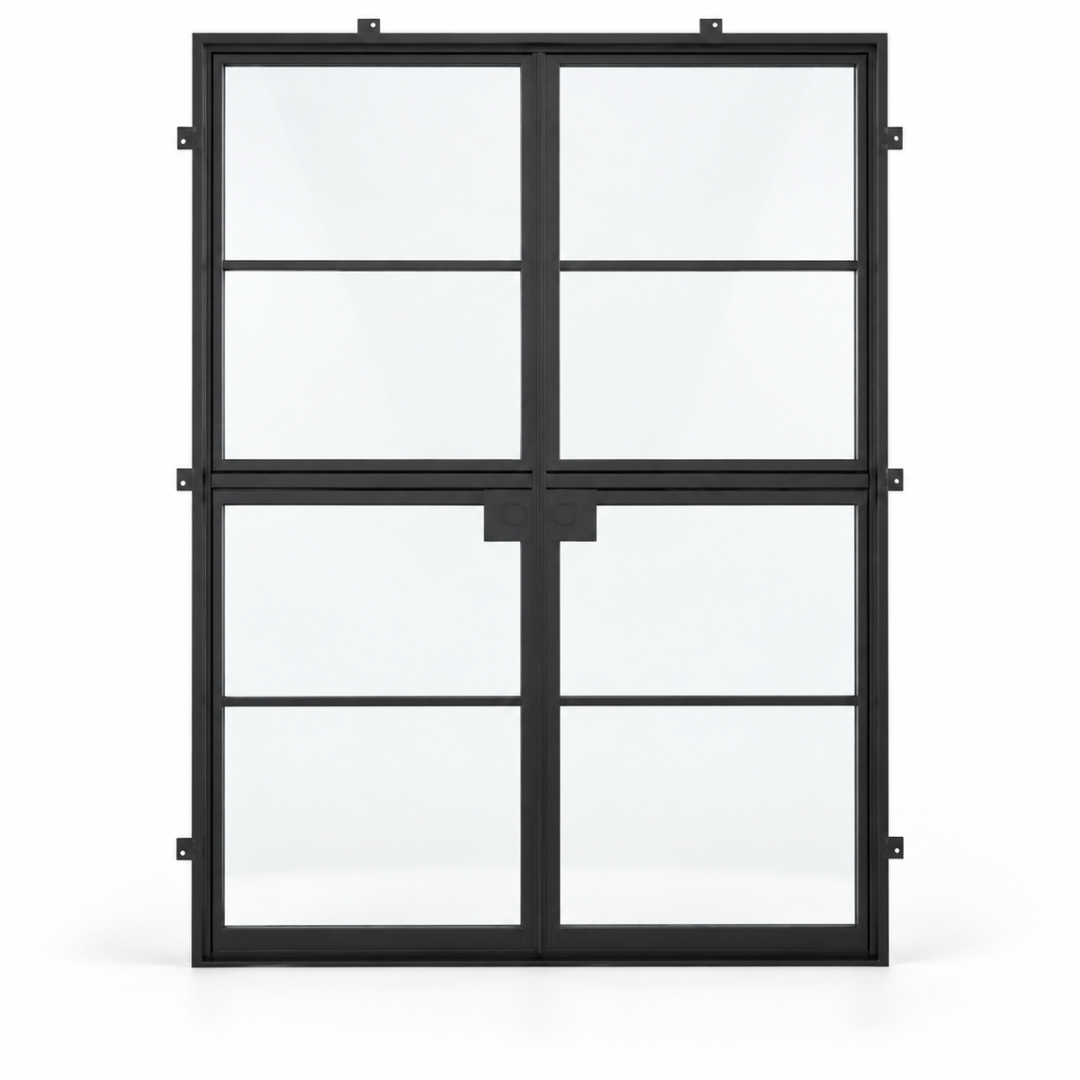 4 Lite Double Dutch Steel Door — studio AI-generated design visualization