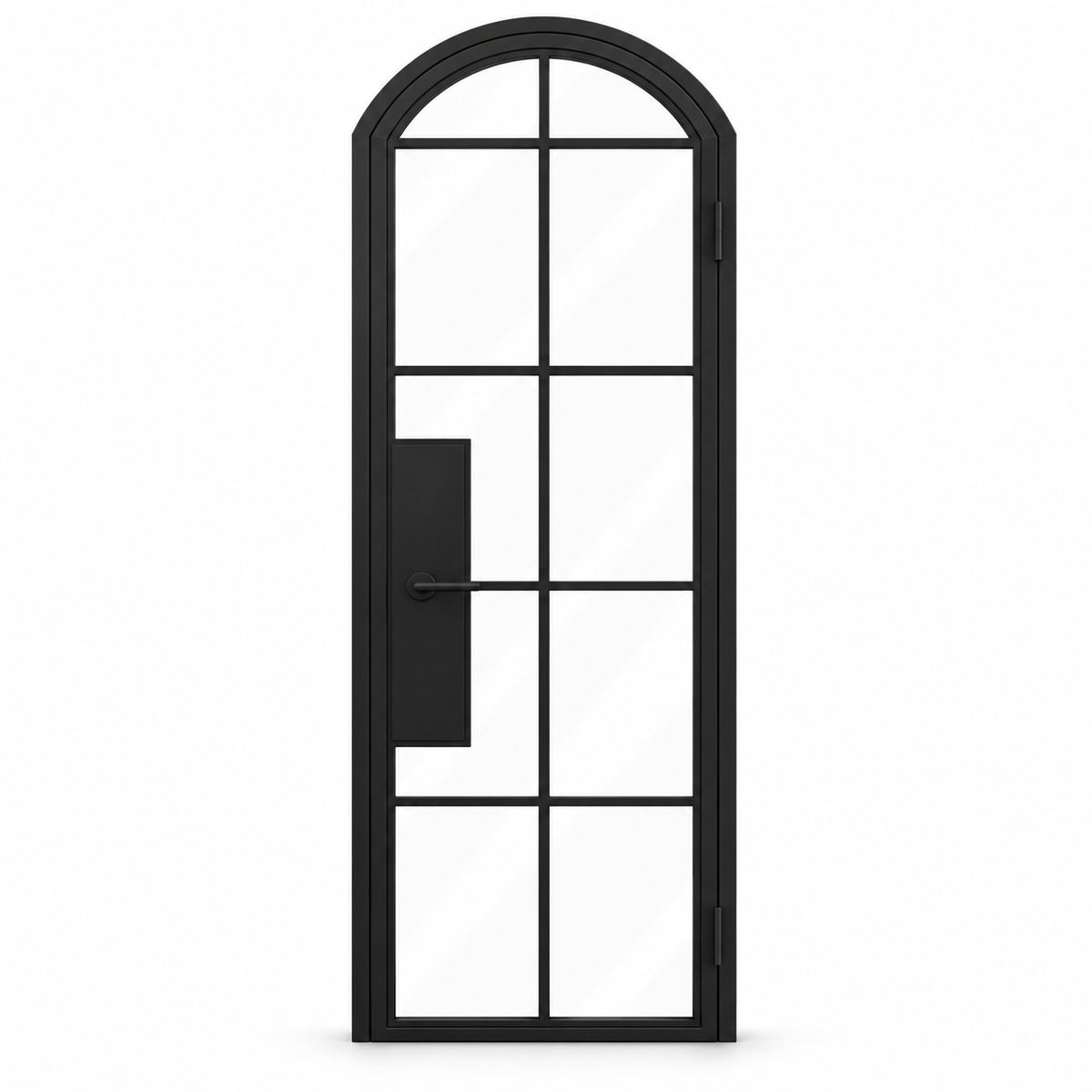 10 Lite Steel Pantry Arched Top French Door on a white background — product visualization