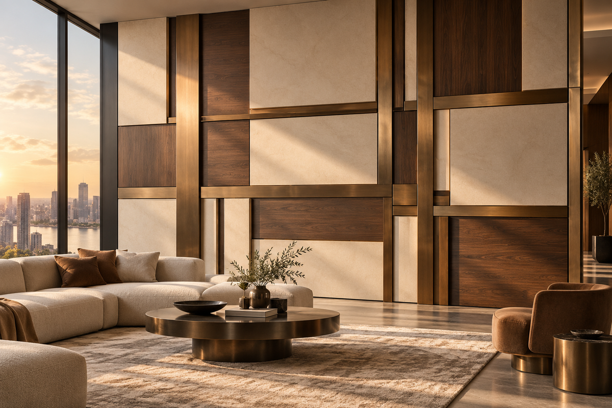 Axiom Custom Architectural Wall Panels — architectural interior design concept