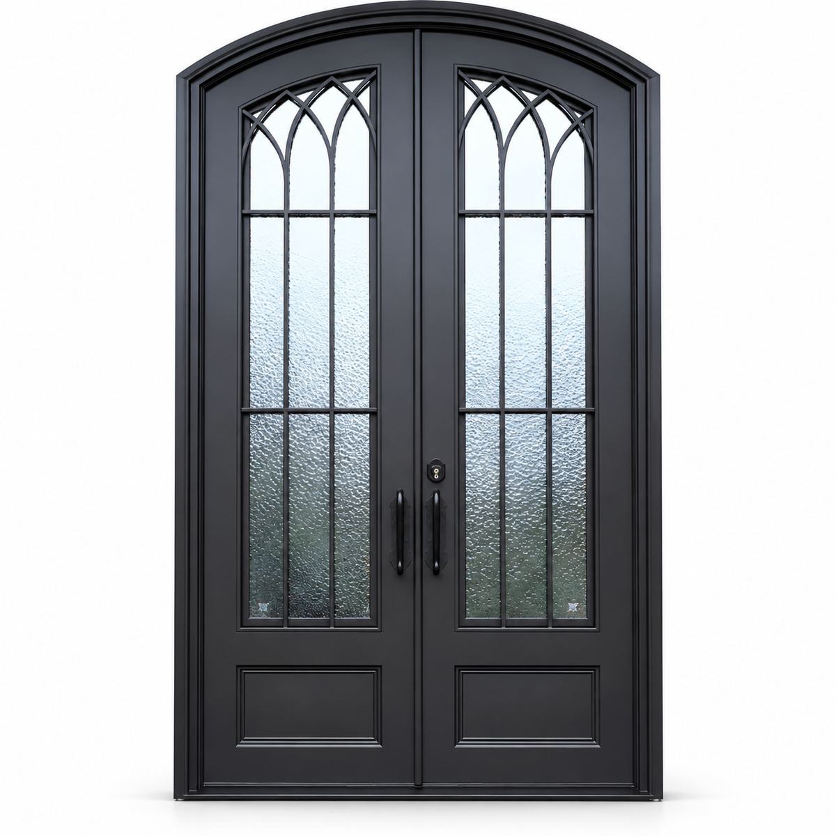 Briarcrest Crown Double on a white background — design visualization; hardware and finish are illustrative