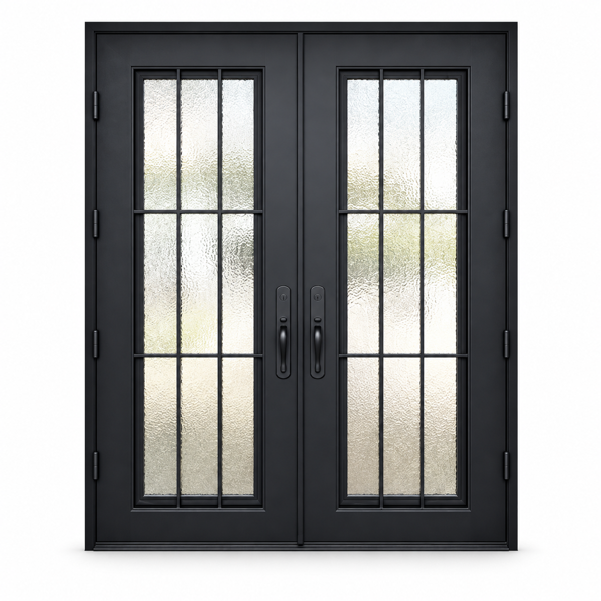 Brookhaven Nine Glass Double on a white background — design visualization; hardware and finish are illustrative