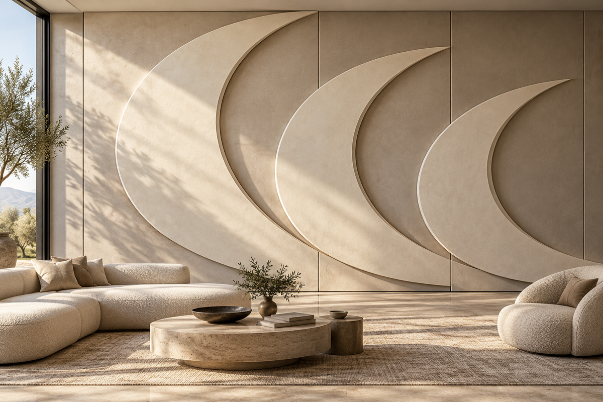 Crescent Custom Architectural Wall Panels — architectural interior design concept