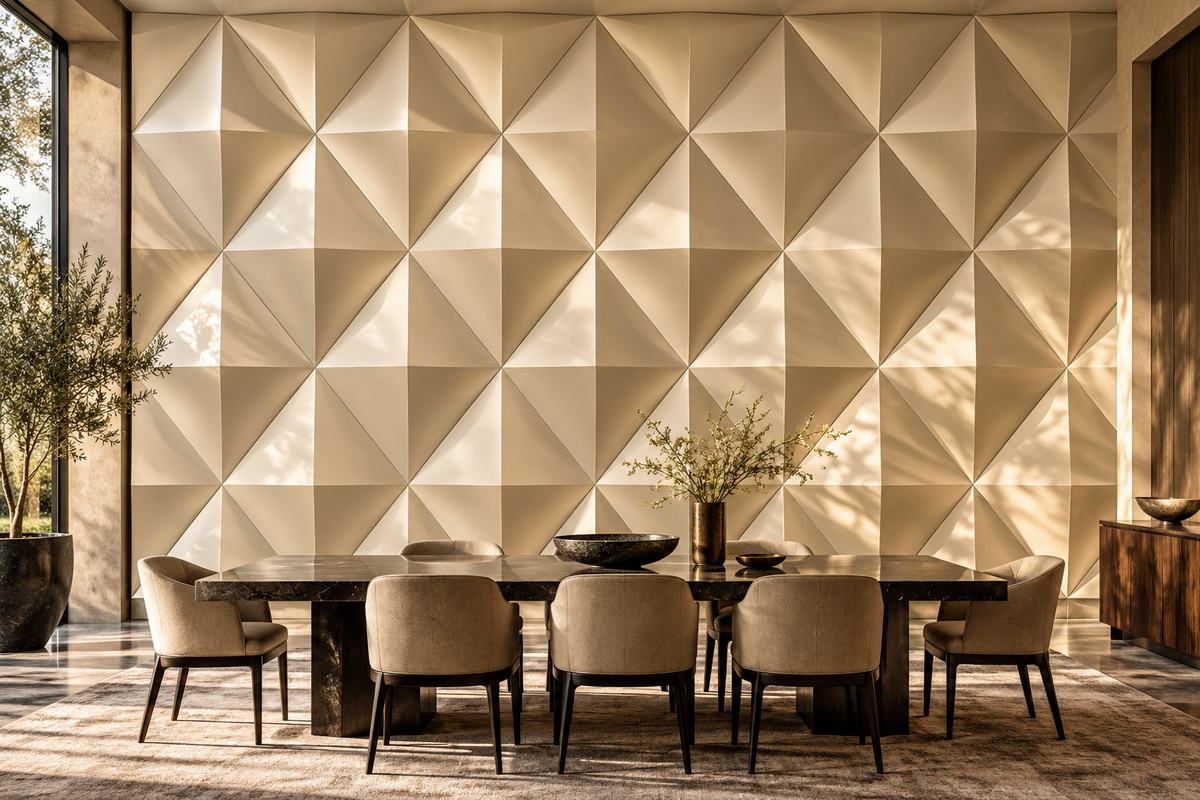 Facet Custom Architectural Wall Panels — architectural interior design concept