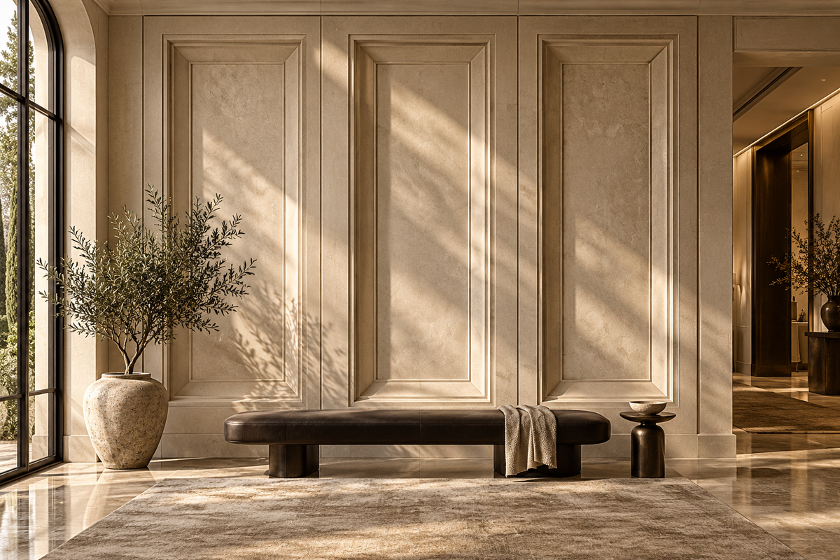 Galleria Custom Architectural Wall Panels — architectural interior design concept
