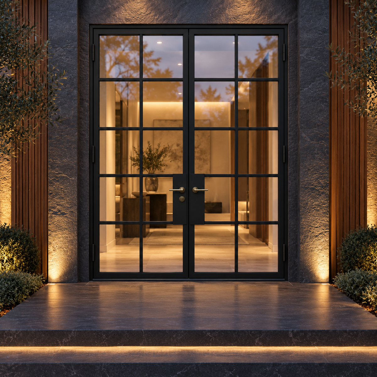 Fairmont Ten Double in a luxury residential setting — design visualization; hardware and finish are illustrative