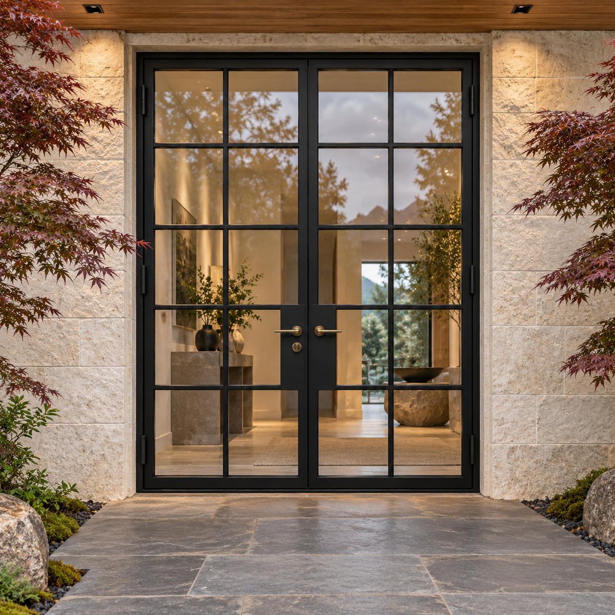 Fairmont Ten Double in a luxury residential setting — design visualization; hardware and finish are illustrative