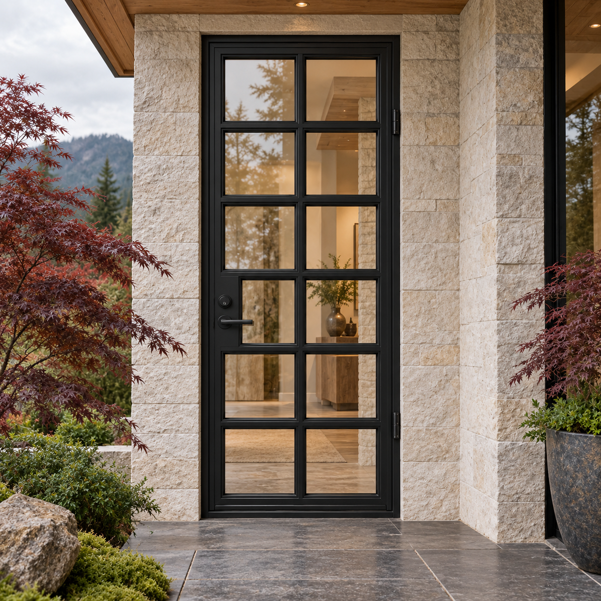 Ellington Twelve Single in a luxury residential setting — design visualization; hardware and finish are illustrative