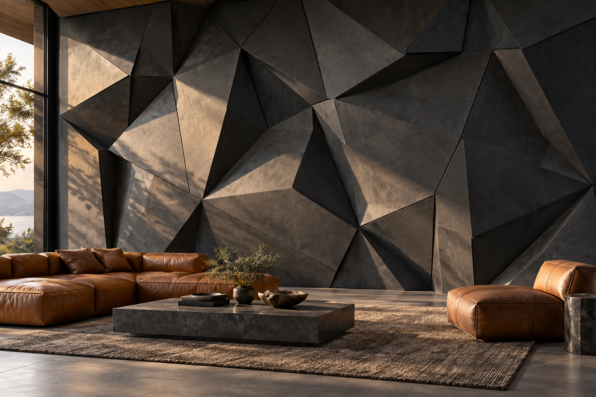Obsidian Custom Architectural Wall Panels — architectural interior design concept