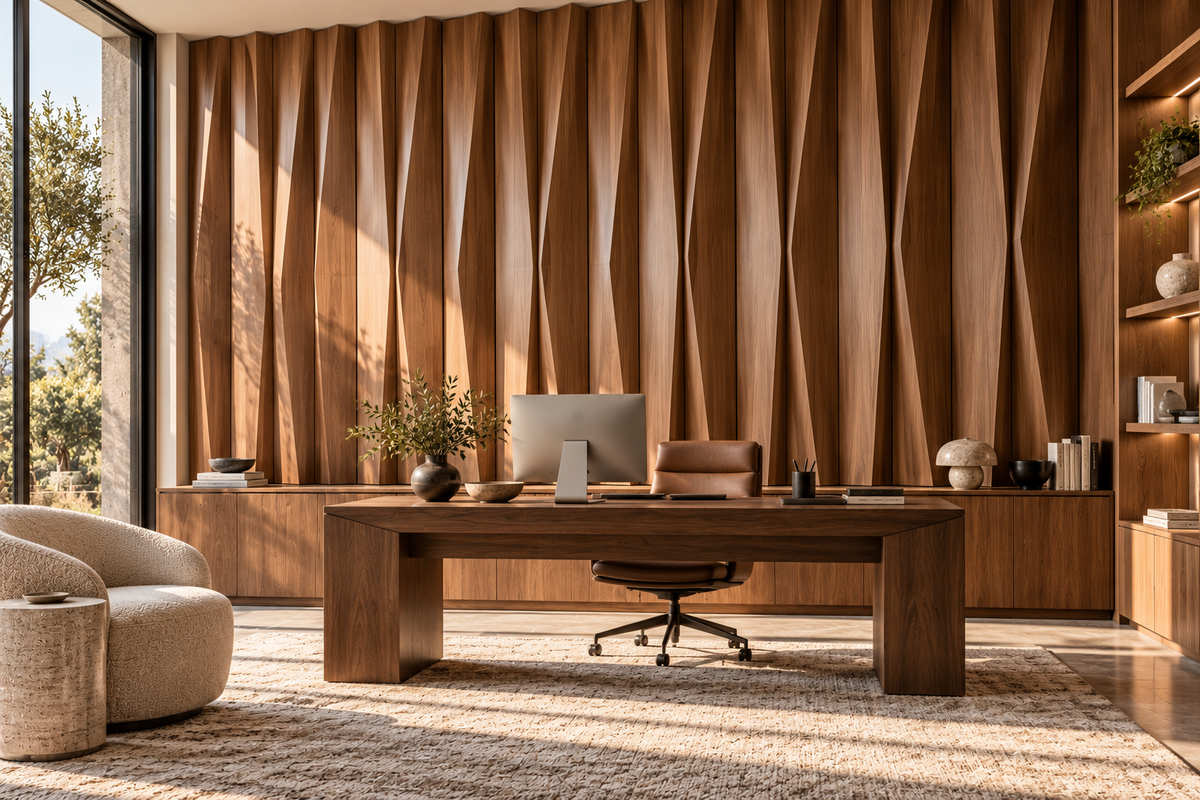 Palisade Custom Architectural Wall Panels — home-office wall design concept