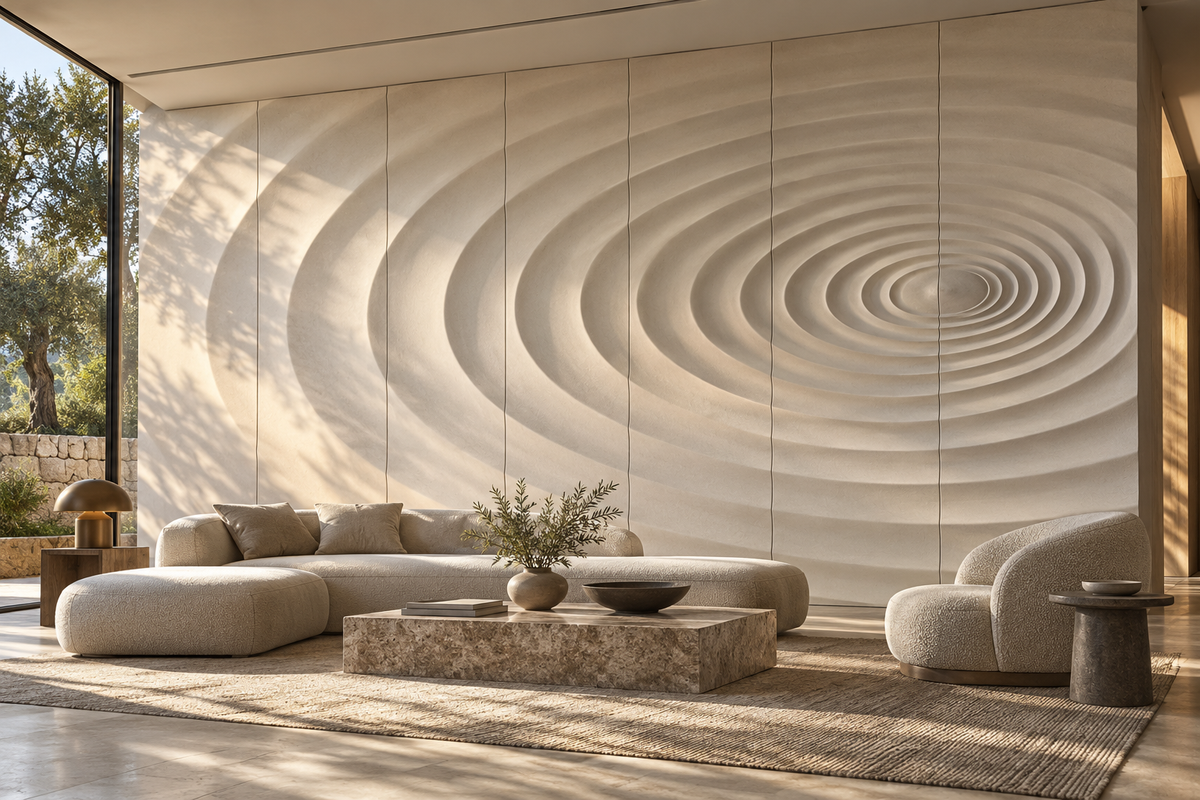 Ripple Custom Architectural Wall Panels — architectural interior design concept