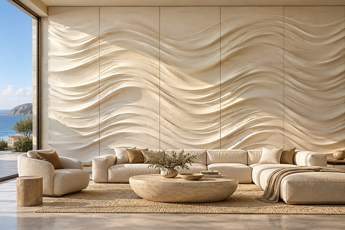 Tidal Custom Architectural Wall Panels — architectural interior design concept