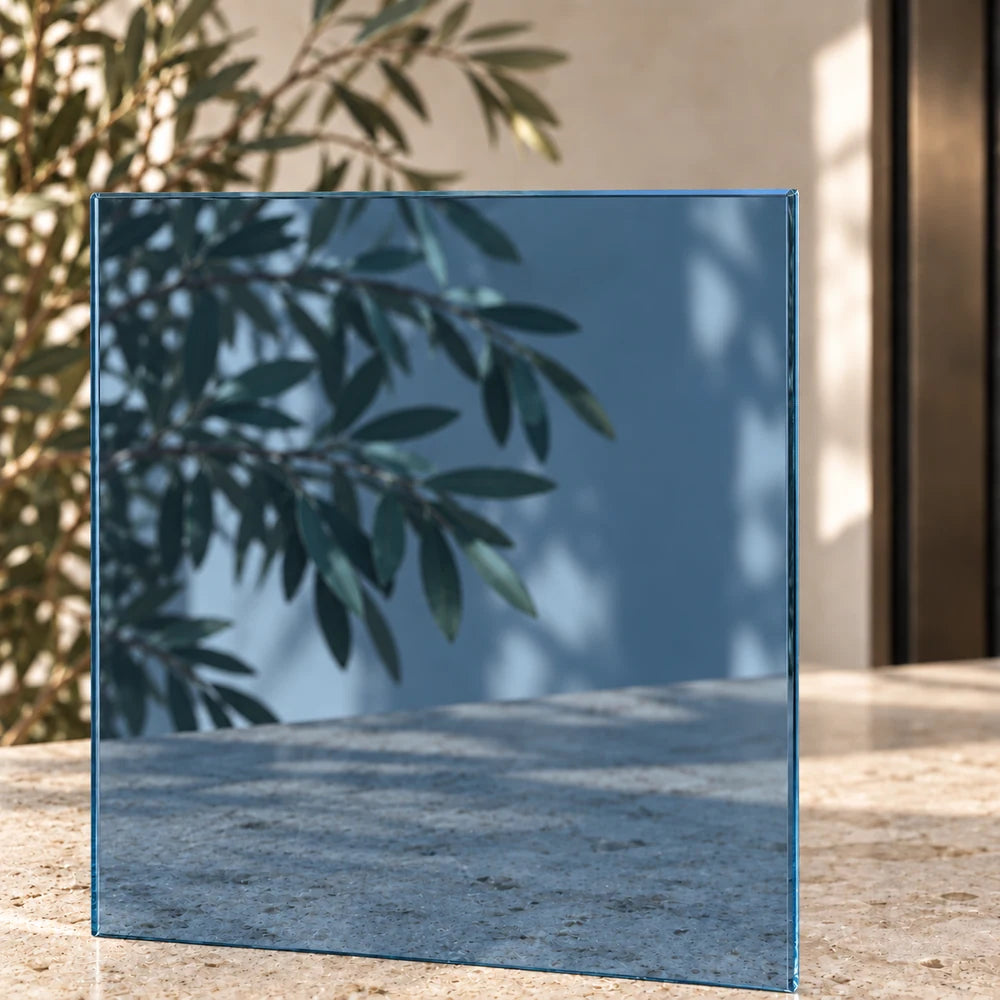 Tinted Glass — Blue Tint