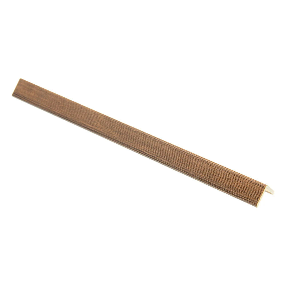 WPC Corner Trim Wall Panel in Teak